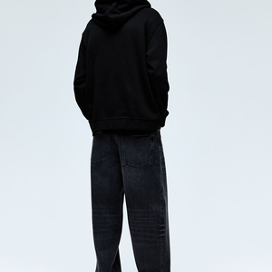 Sweat à capuche unisexe avec impression personnalisée de haute qualité pour hommes sweat à capuche uni avec logo personnalisé pour hommes et femmes - Product Image 3