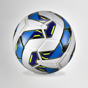 Ballon de football pakistanais de taille 5, design unique, personnalisable, léger, avec impression de logo, cousu à la machine - Product Image 2