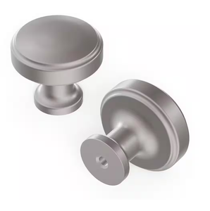 Boutons en acier inoxydable boutons de tiroir d'armoire meubles porte tirer armoires de cuisine poignées bouton - Product Image 2