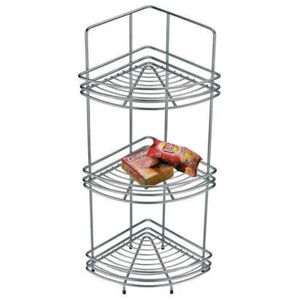 Wholesaler Custom Shape Iron <b>Wire</b> <b>Basket</b> 3 Tier Tabletop Vegetables and Fruits Storage <b>Basket</b> With Handle Bronze Finished - Product Image 5