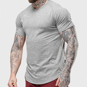 T-shirt manches courtes pour homme, tenue moulante, estival et décontracté, en coton, pour gym, Fitness, entraînement - Product Image 6