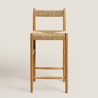 Meilleure vente tabouret de bar en rotin chaises de dîner meubles de maison tabouret de comptoir moderne chaise de bar en osier fabriqué au Vietnam