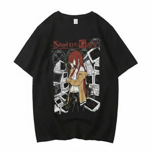 Disfraz de Anime de Algodón de Chica Kurisu Makise de Steins Gate, Vestidos y Faldas con Capa para Niñas, Traje de Halloween - Product Image 1
