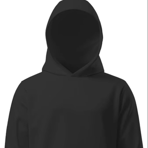 Directo de fábrica de peso pesado 100% algodón Boxy Zip Hoodie logotipo personalizado sudadera gruesa pulóver en blanco temporada de invierno liso Casual - Product Image 1