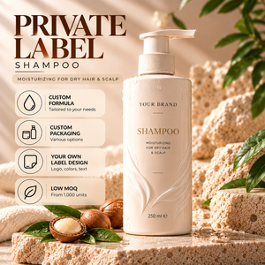 ELAN KIMYA OEM Shampooing hydratant à étiquette privée pour cheveux et cuir chevelu secs 250ml - Product Image 3