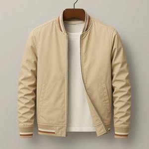 Chaqueta Bomber Unisex Ligera Cortavientos Informal Ropa de Calle Chaqueta de Moda con Cierre para Hombre y Mujer - Product Image 4