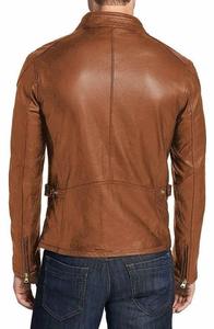 Top Selling Men's Cow Skin Leather Jackets Premium Quality Waterproof Breathable <b>Winter</b> Casual Style Wholesale - Product Image 2
