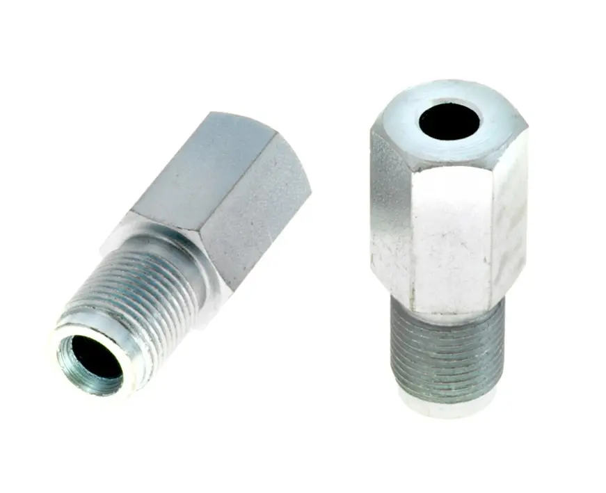 Low Price Ready to Ship Hot Selling SS CNG Fitting Nut M12x1 Bolt Steel Small Hole Nut For Cng Kit Parts Automotive