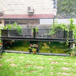 บ่อเลี้ยงปลา FRP ขนาดใหญ่สำหรับเพาะพันธุ์ปลาคาร์ฟกลางแจ้ง แบบขายส่งและสั่งทำได้ - Product Image 3