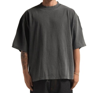 Camiseta Urbana Oversize |   Camiseta de Moda con Diseño de Logotipo Personalizado |   Venta al por Mayor de Ropa Hip Hop 100% Algodón Transpirable y Personalizable - Product Image 5