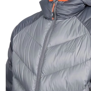 Veste d'hiver épaisse matelassée pour homme, imperméable, respirante, coupe-vent, avec capuche et logo frontal, pour les aventures en plein air - Product Image 4