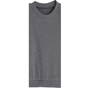 Sudadera con Capucha y Cuello Redondo para Hombre, con Logotipo Personalizado, 100% Algodón, Sólida, Transpirable, Ecológica, para Invierno - Product Image 3