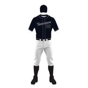 Nouveau modèle uniforme de baseball léger pour hommes respirant à séchage rapide/uniforme de baseball en polyester 100% pour les jeunes - Product Image 2