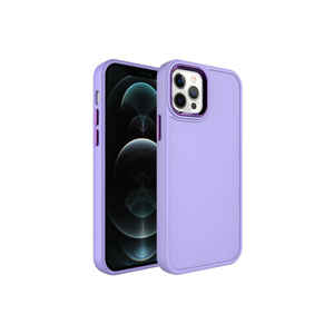 Étui de luxe Netzy violet rigide SAFARI Botox pour iPhone 13 Pro avec cadre et boutons métalliques uniques - Product Image 1