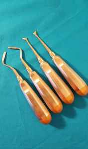 ชุดอุปกรณ์ถอนฟันแบบพรีเมียม 4 ชิ้น ชุดเครื่องมือผ่าตัดช่องปาก อุปกรณ์ถอนฟัน - Product Image 5