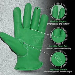Guantes de Cuero Resistentes a Impactos de Alta Calidad, Personalizados, Duraderos, Servicio OEM, Empaque Personalizado, Diseño Único, Guantes de Seguridad - Product Image 2