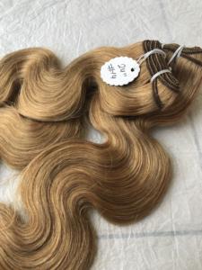 Extensiones de cabello humano ondulado para mujer, mechones de pelo ondulado virgen malayo 100% sin procesar, Color virgen peruano n. ° 14 - Product Image 6