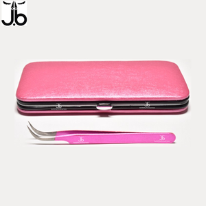 Pince à épiler extension de cils prix compétitifs pochette personnalisée emballage pince à épiler extension de cils logo personnalisé - Product Image 6