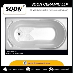 Baignoires de massage en céramique SFS 3S en acrylique ABS très demandées pour applications hôtelières, installation en coin disponible, prix de gros - Product Image 2