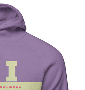 Hermosa Sudadera con capucha de lana bordada en dos tonos personalizada para hombre, moda de invierno ecológica de alta calidad, buen precio directo - Product Image 2