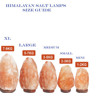 Vente en gros de lampe au sel en cristal de l'Himalaya décoration de lampe au sel de l'Himalaya de forme naturelle rose avec logo personnalisé et emballage personnalisé - Product Image 5