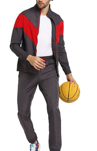 Chándal de poliéster de bloque de color para hombre, chándal hasta el tobillo - Product Image 3