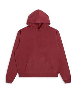 Venta al por mayor de ropa de entrenamiento de gimnasia y jogging hombres ácido lavado polar chándal logotipo personalizado hombres ácido lavado con capucha conjunto - Product Image 5