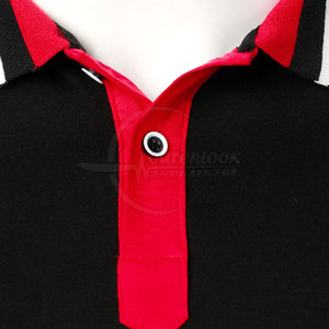 Marque privée T-shirt polo confortable surdimensionné pour homme 100% coton taille adulte - Product Image 6