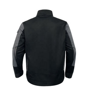 Chaqueta con logotipo personalizado Oem de alta calidad gris negro liso senderismo a prueba de viento trabajo chaqueta para hombre 2025 - Product Image 2