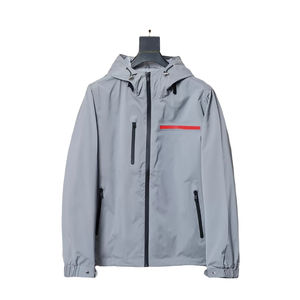 เสื้อฮู้ดดี้กันลมดีไซน์สวยที่สุด คุณภาพสูง ระบายอากาศได้ดี ปักโลโก้ตามสั่ง ทรงโอเวอร์ไซส์ ผ้าซาติน - Product Image 4