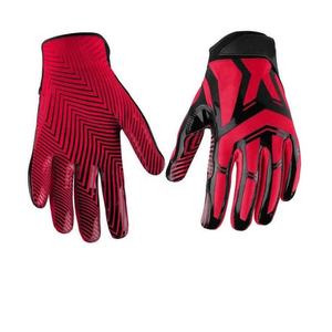 Gants de football américain confortables et doux 2026, conception d'équipe personnalisée, gants de football collants pour applications sportives - Product Image 2