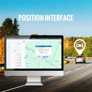 Soporte de plataforma de seguimiento GPS personal de activos de vehículos Kingwo Global con software de seguimiento de aplicaciones Android e IOS