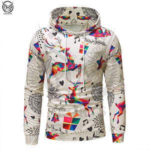100% coton Polyester polaire hommes à capuche Style Sublimation Hoodie pour adultes hommes à vendre à bas prix 2025 - Product Image 6