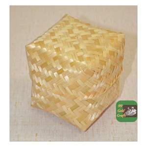 Boîte cadeau en bambou fabriquée au Vietnam, tissée à la main, pour les cadeaux de mariage, les souvenirs, l'emballage de bonbons, vente en gros - Product Image 6