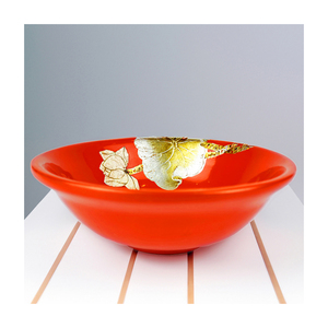 Vietnam Handmade Eco-Friendly <b>Lacquerware</b> Bowl Traditional Natural Material Handicraft by VietnamCrafts for Daily Use LBW6030 - Product Image 1