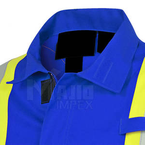 Chaqueta de Trabajo Industrial FR, Ropa de Seguridad Protectora Ignífuga para Trabajadores, Chaqueta de Trabajo Resistente a las Llamas de Alta Resistencia - Product Image 3