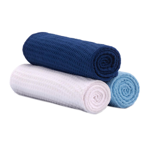 Toallas de gimnasio con capucha de algodón 100% al por mayor de fábrica Logotipo personalizado Función magnética Patrón deportivo de color sólido - Product Image 4