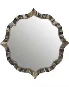 Fancy Color Bone Inlay Frame Espejo de pared con precio razonable por Crescent Crafts - Product Image 3