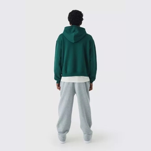 Pull personnalisé 100% coton uni survêtement hommes surdimensionnés sweats à capuche et pantalons de survêtement ensemble survêtement pour homme, 100% coton BY HI 2026 - Product Image 6