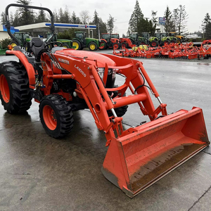 Tracteur Kubota L5460HST 2018-Tracteur utilitaire 54 HP 4WD avec transmission hydrostatique et cabine de luxe - Product Image 1