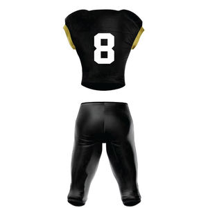 Uniforme de fútbol americano Ropa deportiva de alta calidad para ropa de equipo Jersey personalizado al por mayor para hombres Camiseta de fútbol Traje Jersey - Product Image 3