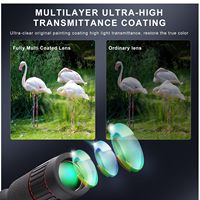Objectif zoom monoculaire 32X pour téléphone portable, télescope, objectif téléobjectif, caméra HD, clip pour photographie en extérieur