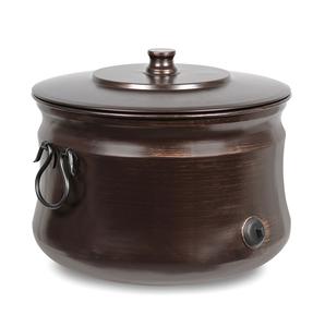 Estilo de lujo, venta al por mayor, venta directa de fábrica decorativa, acabado de cobre, olla de manguera de Metal de hierro para el hogar, decoración de jardín al aire libre - Product Image 6