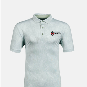 Golf de alta calidad para hombres para camisa de polo que absorbe la humedad bordado de diseño personalizado para deportes Casual Smart Wear-Venta al por mayor - Product Image 1