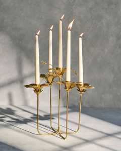 Bougeoir en plastique joliment conçu pour les festivals de la chambre à coucher de la maison Lanternes de décoration de Noël et de mariage et bocaux à bougies - Product Image 1