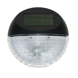 โคมไฟสวน LED พลังงานแสงอาทิตย์ ทรงกระบอก สีดำ พลาสติก ABS ติดผนัง 11.3x11.3x4.5 ซม. - Product Image 6