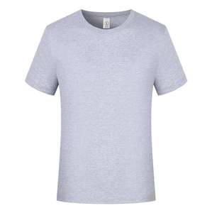 100% coton col rond pour polos à manches courtes séchage rapide et respirant vêtements de Fitness Logo personnalisé sérigraphié en soie - Product Image 6