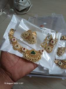 เครื่องประดับทองเหลืองทำด้วยมือเครื่องประดับทองเหลืองวินเทจเครื่องประดับ - Product Image 5