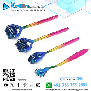 Instruments de Diagnostic de sensibilité de la tête, revêtement multicolore Wartenberg 5 pignons 19cm sikott Pakistan - Product Image 6