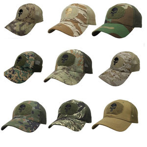 Gorras de Béisbol Tácticas de Camuflaje Ajustables con Camuflaje Digital Bosque Personalizado, Gorras de Algodón y Gamuza - Product Image 6